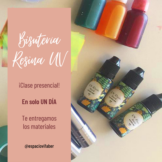 Curso Bisutería: ¡Aprender a hacer tus accesorios con Resina UV!